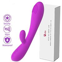 Cordless Wand Massager Powerful Speeds 12 Vibrantor Modes, Handheld Personal Body Back Neck Shoulder Massager Rechargeable Waterproof Heating