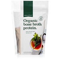 Organic Bone Broth Protein Powder, Pure Unflavored – Made from High Quality Grass-Fed Beef Bone Broth *No Fillers or Chicken, Rich in Ancient Collagen* by Natural Force, 10.8 Ounce
