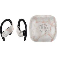 Skinit Decal Audio Skin for PowerBeats Pro - Officially Licensed Originally Designed Rose Gold Marble Design