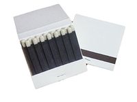 50 Plain White Matches Matchbooks Wedding 30 Strike