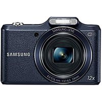 Samsung WB50F 16.2MP Smart WiFi Digital Camera with 4GB Card and Case (White)