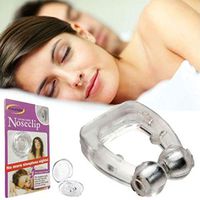 ZG-DH Silicone Magnetic Anti Snore Nose Clip Devices Unisex Stop Snoring Relief Anti Tools for Ease Breathing Comfortable Sleeping Health