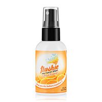 Flushie Pre-Toilet Sprays 2-Ounce Bottle, Citrus Fusion Scent, Bathroom Deodorizer, Poop Spray, Before You Go Spray, Perfect for Travel 2oz