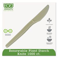 Plant Starch Knife, Cream, 50/Pack