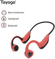 Tayogo Open-Ear Wireless Bone Conduction Bluetooth Headphones - Red