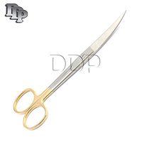 DDP Operating Scissor, Curved, T.C, Sharp/Sharp, 14CM/5.50"