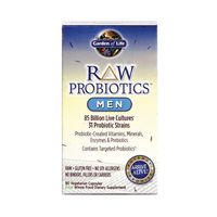 Enzymes & Probiotics, Garden of Life RAW Probiotics Men, 90 Capsules, Men 85 Billion x 3 Box