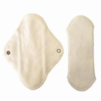 GladRags Pantyliner Plus Made with Organically Grown Cotton, Natural, 3 Count