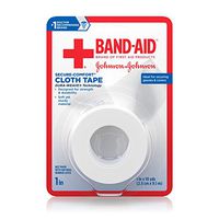 Band-Aid Brand First Aid Products Medical Cloth Tape for Securing Bandages, 1 in x 10 yd(Pack of 6)