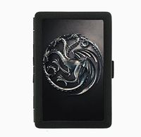 Game of Thrones 1 Black Cigarette Case Holder Wallet RFID-blocking