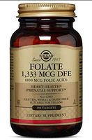 Solgar Folate 1,333 MCG DFE (800 MCG FOLIC ACID) Tablets