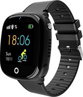 RONSHIN Electronics HW11 Smart Watch Kids GPS Bluetooth Pedometer Positioning IP67 Waterproof Watch for Children Safe Smart Wristband Android iOS Black