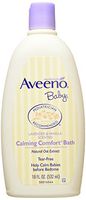 Aveeno Baby Calming Comfort Bath, Lavender & Vanilla, 18-Fluid Ounces Bottles (Pack of 3)