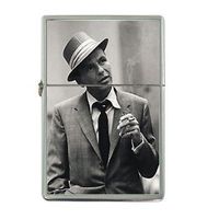 New Product frank-sinatra Flip Top Cigarette Lighter + free Case Box