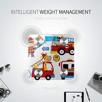 Cartoon Animals and Professions Smart Body Scale Most Accurate Weight Scale Body Fat Measurement Tracks 8 Key Compositions Analyzer Sync with Fitness Apps 400 Lbs