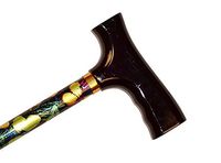 Straight Adjustable Aluminum Cane With Fritz HandleButterfly