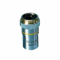 3B Scientific Achromatic Objective Lens for W30600, W30605, W30610 Digital Course Microscopes, 10x Magnification, 1/4" Diameter