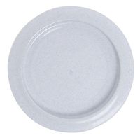 Maddak Ableware Blue Polypropylene Inner Lip Plate - 9"Dia x 1"H