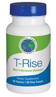 T-Rise All-Natural Dietary Supplement Testosterone Booster. Male Performance Formula Supports Lean Muscle Growth, Energy, Endurance, Stamina, Strength and libido. 30 Day Supply.