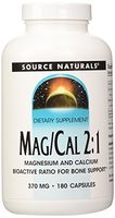 SOURCE NATURALS Mag/Cal 2:1 370 Mg Capsule, 180 Count