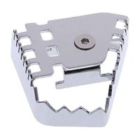 Frames & Fittings Sliver Rear Foot Brake Lever Pedal Enlarge Extension Rear Brake Peg Pad Extender for BMW R1200GS F800GS F700GS F650GS R1150GS