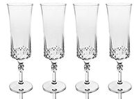 Majestic 9 Oz Diamond Pattern Plastic Champagne Toasting Flutes; BPA-Free, Shatterproof, and Recyclable (12)