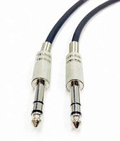 C2G 40068 Pro-Audio 1/4 Inch Male to 1/4 Inch Male Cable, Black (50 Feet, 15.24 Meters)