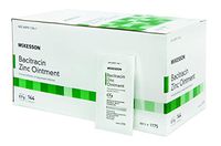 McKesson Brand First Aid Antibiotic Bacitracin Zinc 144 per Box Individual Packet 500 IU/Gram Strength, 1728 Ct