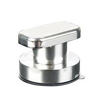Kanzd Strong Hold Suction Cup Safety Handle Safe Grip Door Handle Bathroom Window Toilet Knob Handle in Bathroom Tub Shower Toilet Handrail Bath (Silver)