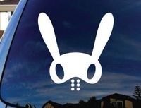 BAP K-pop Logo - Vinyl 4" tall (color: WHITE) decal laptop tablet skateboard car windows sticke