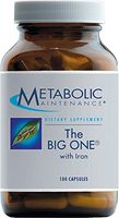 Metabolic Maintenance The Big One - Multivitamin with Iron, Active Folate + Vitamin K (100 Capsules)