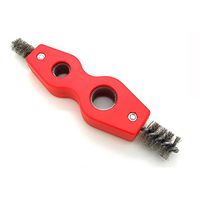 Simply Silver - Brush Battery Cleaning - New 4 in 1 Wire Brush Battery Post Cleaning Tool & Plumbers Copper Pipe Cleaner