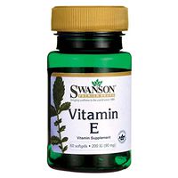 Swanson Vitamin E 200 Iu 200 Iu (90 Milligrams) 60 Sgels