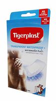 Tigerplast, 2 Packs of Tigerplast Transparent Waterproof+. Waterproof Film + Pad, Transparent Film, Absorbent Pad, Non-Stick Pad, 60 mm. x 100 mm. (2 dressings/Pack)