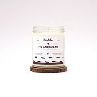 Fig and Sugar 9oz. Soy Wax Candle
