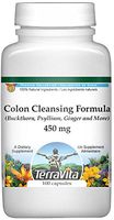 Colon Cleansing Formula - 450 mg - Buckthorn, Psyllium, Ginger and More (100 Capsules, ZIN: 512529) - 3 Pack