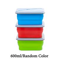 Tremaker Portable Foldable Lunchbox Silica Gel Fresh-keeping Box Food Containers Bowls