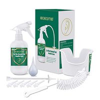 Ear Wax Remover Colawind Ear Washer Bottle Bulb Syringe Cleaning System for Adults and Kids Ear Cleaner 500ml Capacity Ear Wax Removal Tool Kit with Cleaning Brush Ear Basin and 5 Disposable Tips