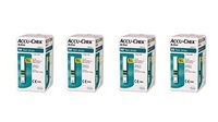 Pack of 4 - ACCU CHEK Active GLUCOMETER 50 Test Strips
