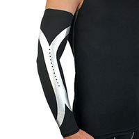 COYUE Compression Arm Sleeve Elbow Brace Support for Basketball, Baseball, Football, Crossfit, Running - Men and Women(1 Pair)