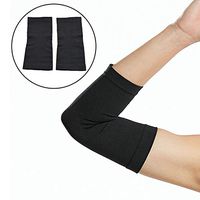 Arm Elbow Brace Compression Sleeve for Men Women Medical Arthritis Tendonitis Muscle Injury Athletic Weight Lifting, Baseball, Basketball Pain Relief Black/Skin Elbow Support (Black, M)