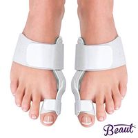 Bunion Corrector Relief Splint with Bunion Cushions Pads for Women and Men – Hallux Valgus Corrector for Bunions – Adjustable Orthopedic Bunion Corrector with Toe Strap for Maximum Comfort (1 Pair)