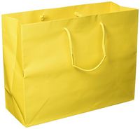 13 x 5 x 10" Sunrise Matte - 100 Pack |Heavy Duty Standard Original Style Paper Tote Bag Set | Perfect for Gifts, Party, Baby Shower, Kid’s Birthdays, Weddings, Lunch & More