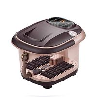 Daily necessities LTD Electric Foot tub, Non-Slip wear-Resistant Foot Massage Automatic Heating Foot Moving Roller Foot Bath Barrel Home Mute Foot Bath, Parental