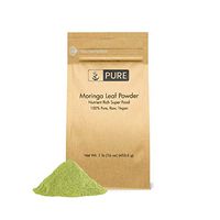 Moringa Powder by Pure Organic Ingredients, Moringa Oleifera Leaf Extract, Super Food, Natural Herbal Supplement, Eco-Friendly Packaging (1 lb)