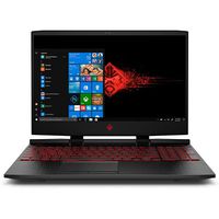 HP OMEN 15" Gaming Laptop Intel Core i5 12GB RAM 1TB HD 128GB SSD Black - 9th Gen i5-9300H Quad-core - NVIDIA GeForce GTX 1650 4 GB - Full HD IPS Display - 60 Hz Refresh Rate - NVIDIA G-sync Tech