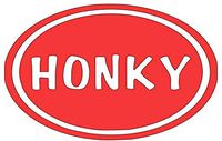 Honky - Vinyl Decal Sticker | Multiple Colors | 5.5" W X 3.3 H | RED HGC1408
