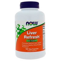 NOW Liver Refresh (Liver Support) - 180 VCaps x 2