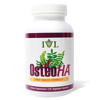 IVL OsteoHA Joint Health Formula Natural Joint Support Supplement, 120 Vegetable Capsules