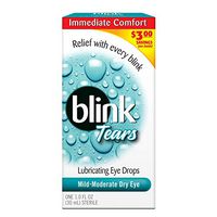 blink Tears Lubricating Eye Drops Mild-Moderate Dry Eye 30 mL (Pack of 3)